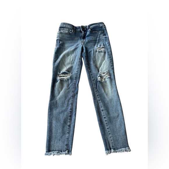 William Rast Perfect Ankle Skinny Denim Jeans Womens Size 28 Blue Stretch - Picture 1 of 6